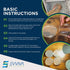 Evviva Sciences Potato Dextrose Agar Petri Dishes, Prepoured for Mushrooms, Home Test Kit, Science Fair