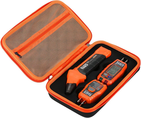 Hard Carrying Storage Case for Klein Tools ET310 AC Circuit Breaker Finder & RT250 GFCI Tester