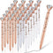 Yexiya Bridal Shower Gifts for Guests, Diamond Pens, Wedding Rose Golden Crystal Ballpoint Pens, 24 Pcs