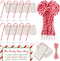 Zhanmai 121 Pcs Candy Cane Meaning Story Gifts Set - 60 Pcs Religious Cards and 60 Pcs Candy Cane Pens