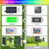 40Ft 16 100 20 XEWEA Solar String Lights Outdoor, Colors LED String Lights with Modes Remote, Waterproof Solar Powered