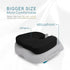 Tailbone Extra Large Office Chair Cushion for Sciatica Pain Relief, Memory Foam Seat Cushion for Car Seat Pad