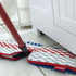 O-Cedar Hardwood Floor 'N More Mop with 1 Extra Refill, Microfiber Mop, Use Wet or Dry, Red