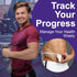 MyoTape Body Measure Tape for Arms, Chest, Thigh or Waist, Ideal for Personal Trainer Goals