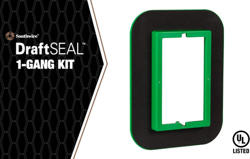 Southwire MDSK1G 1-Gang Draft Seal Kit