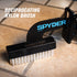 Pack Spyder Nylon Scrubbing Brush Attachment for Reciprocating Saw, of Five Brushes