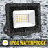 SKYWORLD 2 Pack LED Flood Lights Outdoor, 20W 2000LM Waterproof Security Lighting for Garden, Yard, Garages, Patio