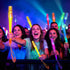 70PC Favors,4 Glow Fiber Optic Wand Glow Sticks,LED Light Up Wand,Glow in The Dark Party Supplies Color Neon Light up