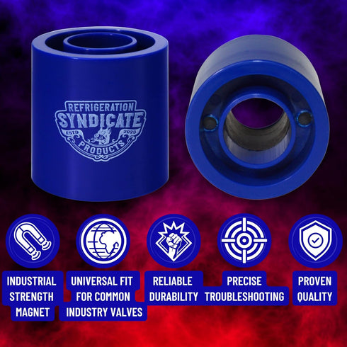 Solenoid Magnet Tool with Case - Solenoid Valve Troubleshooting Magnet for HVAC