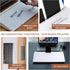 Garood Desktop Whiteboard with Storage, 15.8 x 7 x 2 inches, Glass Desktop Dry Erase Board, Phone Tablet Holder