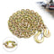 TKK G80 Transport Binder Chain, 5/16 Inch x 15 Foot Logging Chain with Grab and Sling Hooks, 7,100 lbs Safe Working Load