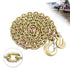 TKK G80 Transport Binder Chain, 5/16 Inch x 15 Foot Logging Chain with Grab and Sling Hooks, 7,100 lbs Safe Working Load