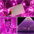 8 300Led) ILLUMINEW Pink String Lights Outdoor Valentines Day Decorations, Modes Fairy Christmas Lights Plug