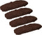 uxcell 4pcs Washable Office Chair Arm Covers, Computer Chair Armrest Protectors for Swivel Gaming Chair, Brown