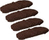uxcell 4pcs Washable Office Chair Arm Covers, Computer Chair Armrest Protectors for Swivel Gaming Chair, Brown