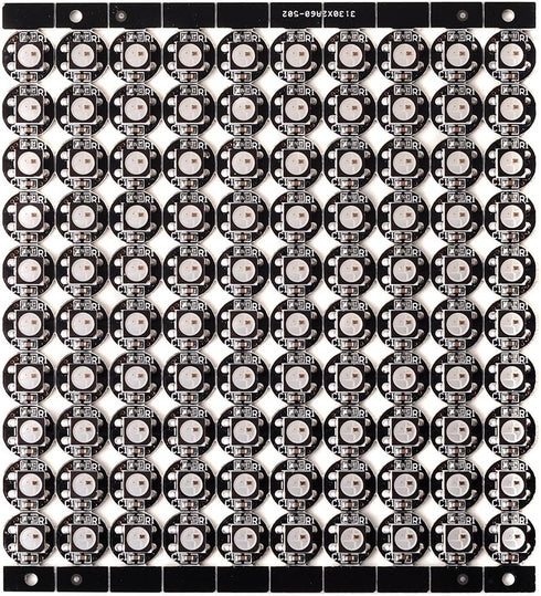 BTF-LIGHTING WS2812B 100PCS 5050SMD 1-led DC5V Individually Addressable Smart RGB LED Pixel for Arduino Single RGB LED