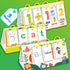 Calendar Set for Kids 3-10 Alphabet Learning Pocket Chart, Phonics CVC Word