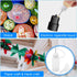 Adecco Precision Tip Applicator Bottle, 50 PCS 15ml Glue Applicator Bottles with 10 Plastic Funnels for Acrylic Painting