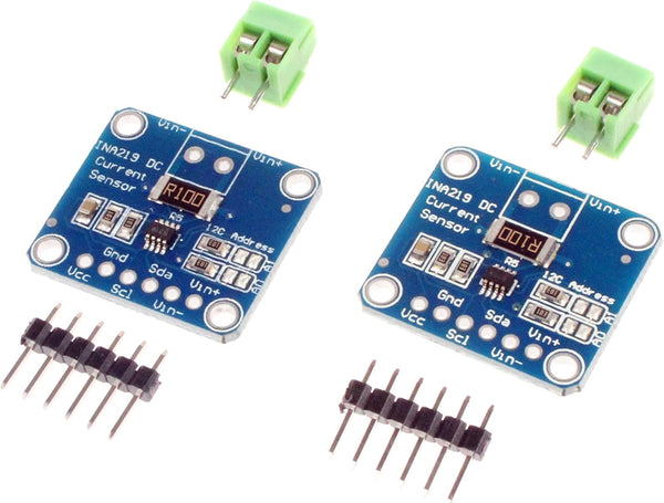 NOYITO INA219 Bi-directional DC Current Power Supply Sensor Breakout Module (2 Pack)