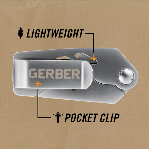 EAB Lite Utility Pocket Knife, Gerber Gear, 1.5" Blade Length
