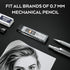 Nicpro 600pcs Mechanical Pencil Refills 0.7 mm, Break Resistant 2B Lead Refills, 60 Pack Per Tube, 10 Tubes