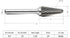 SL-4 Tungsten Carbide Burr - Cylinder Shape Double Cut Rotary Burrs File (1/2 Inch, Cutter Length: 1-1/8 Inch)
