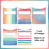 Teacher Created Resources TCR5816 Watercolor Library Pockets, Multi-Pack