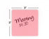 Emraw Sticky Notes, Stick It Stickies, Small 3" x 3" Square Pastel Watercolor Memo Pad, Pack of 8 Pads