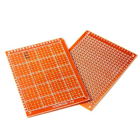 HiLetgo 20pcs Solder Finished Prototype PCB for DIY Circuit Board Breadboard, 5x7cm