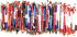 Wholesale Lot of 100 Misprint Ink Pens, Mixed Ball Point Plastic Retractable Pens
