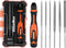 ValueMax 7PCS Interchangeable Needle File Set, Includes Flat, Round, Half-Round, Square Files and Handle