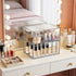 4 Set 2 Countertop, Prsildan Acrylic Drawer Makeup Organizer with Drawers, of Office Desk Organizers Accessories, Clear