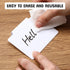80 Set 76 4 Chinco Pcs Basket Label Clips Include Removable Kitchen Clip Label Holder PVC Storage Bin with Chalk