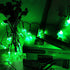 50 16 8 1 Pack LJLNION St. Patricks Day String Lights Outdoor, LED FT Shamrocks Decorative Green Leaf Lights Battery