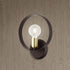 1 9 11 Livex Lighting Light ADA Wall Sconce Bronze Finish with Satin Brass Finish Accents, x