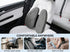 StowNest Ergonomic Lumbar Support for Office Chair, Double-Wing Design Back Support for Computer Chair, Adjustable