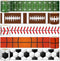 Whaline 164ft Sport Theme Bulletin Board Borders - Football Basketball Baseball Die-Cut Trim for Classroom