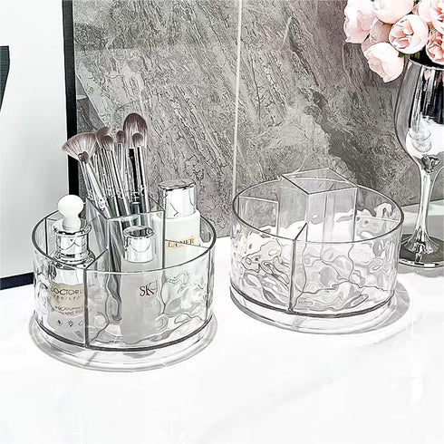 Rotating Pencil Holder, Desk Organizer with Multi-Compartment Design for Home Offices and Classroom Supplies