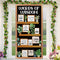 School Classroom Door Decor Plant Motivational Bookshelf Door Cover Words of Wisdom