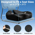 CJACSOC Seat Cushion, Extra Large Memory Foam Cushion for Office Chair Cushions, Ergonomic Cushions Pad Pillow