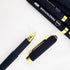 Fengtaiyuan 038P18Prox6 Gel Pens, Black Ink, Ultra Fine 0.38mm, Smooth Writing, 6 Pack