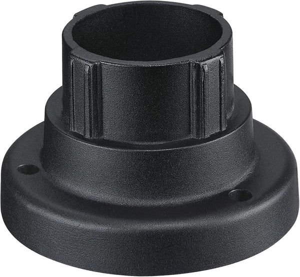 6123700 Pedestal Mount for Post-Top Fixture, Textured Black Finish
