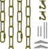 Omytie 12 Ft Heavy Duty Hanging Chain Kit with Connection Locks & Swag