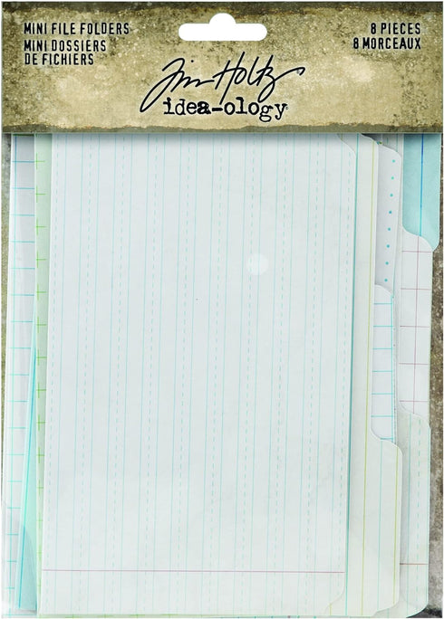 Tim Holtz Mini File Folders