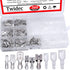 Twidec 360Pcs Quick Splice Male and Female Wire Spade Connector Kit, Electrical Wiring Car Audio Speaker