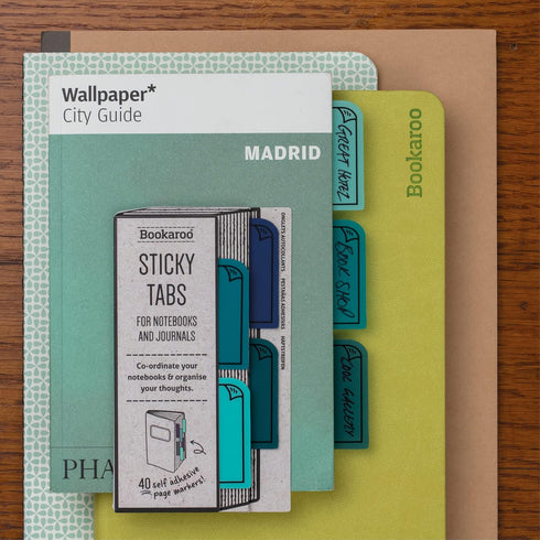 IF Bookaroo Sticky Tabs - Blues