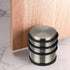 Sumnacon Heavy Duty Floor Door Stopper, No Drill Stainless Steel Door Stop with Anti-skid Rubber for Home Office