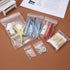200 Pcs 1.5" x 1.5" Heavy Duty Clear Reclosable Zip Poly Lock Bags, Durable Seal Resealable Zipper Bags