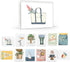 Salty Home Preppy Summer Days Greeting Cards (Set of 12 assorted designs)
