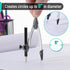 Mr. Pen Compass for Geometry, Drawing Tool with Pencil, Drafting Compass for Circle Drawing